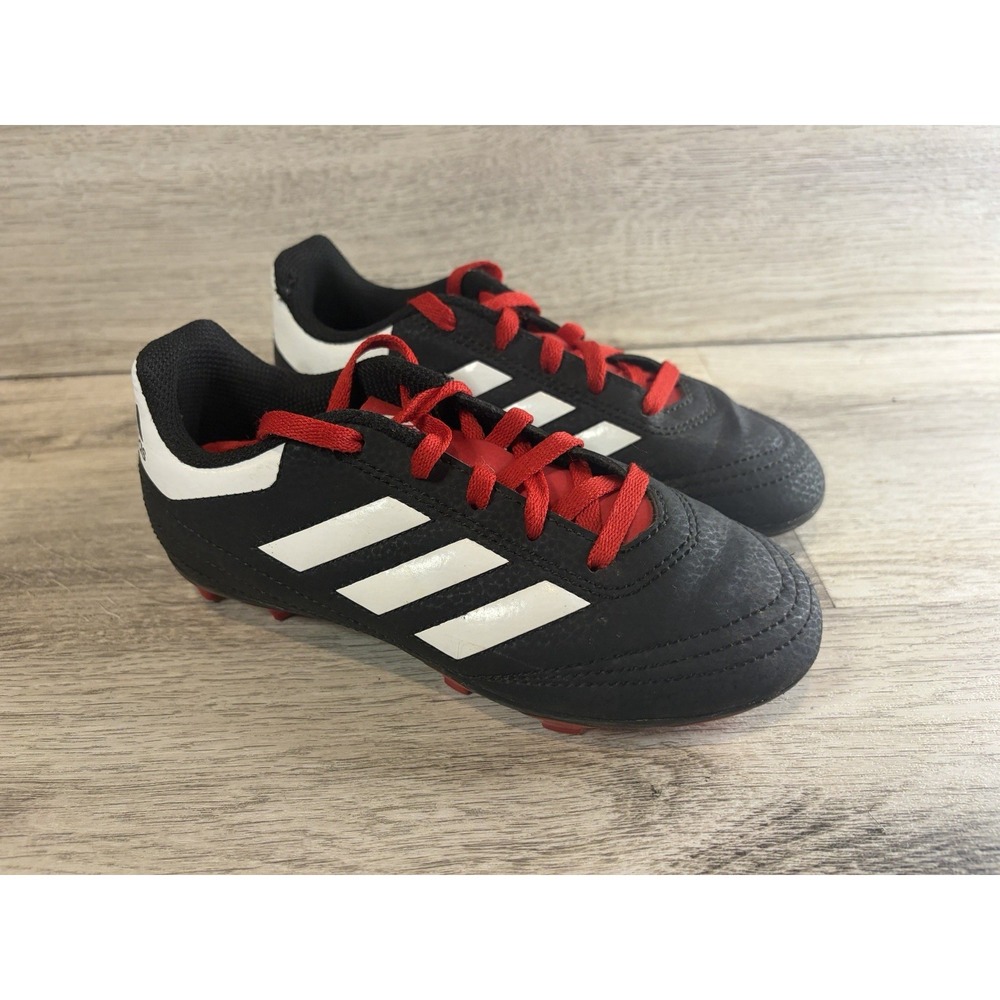 Adidas Goletto VI FG Soccer Cleats Kids 13.5 K Black  G26367 Molded Studs